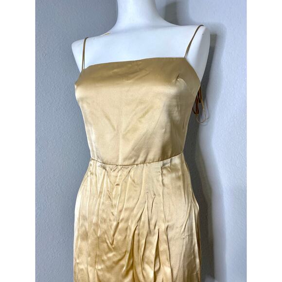 Amanda Uprichard Avani Dress in Earth S - Picture 4 of 10